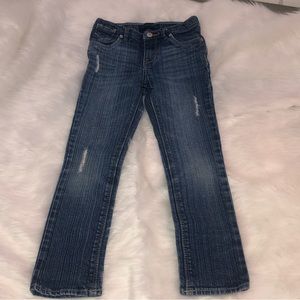 Levi's Girls’ Skinny Fit Distressed Jeans size 6 regular- $18